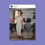 [Instagram – Revista TPM] Ana Paula Padrão: “Eu não tinha ideia do que é ser a cuidadora de alguém que eu amo. É avassalador”